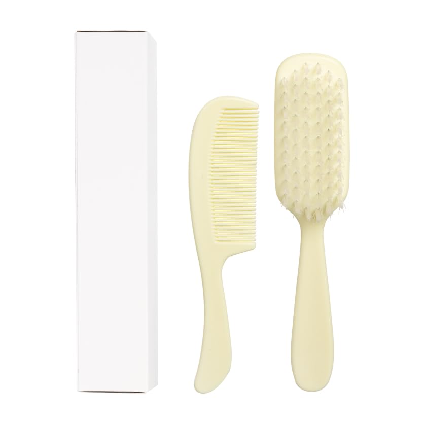 DawnMist Dukal PCB2 ivory comb close-up for gentle newborn grooming
