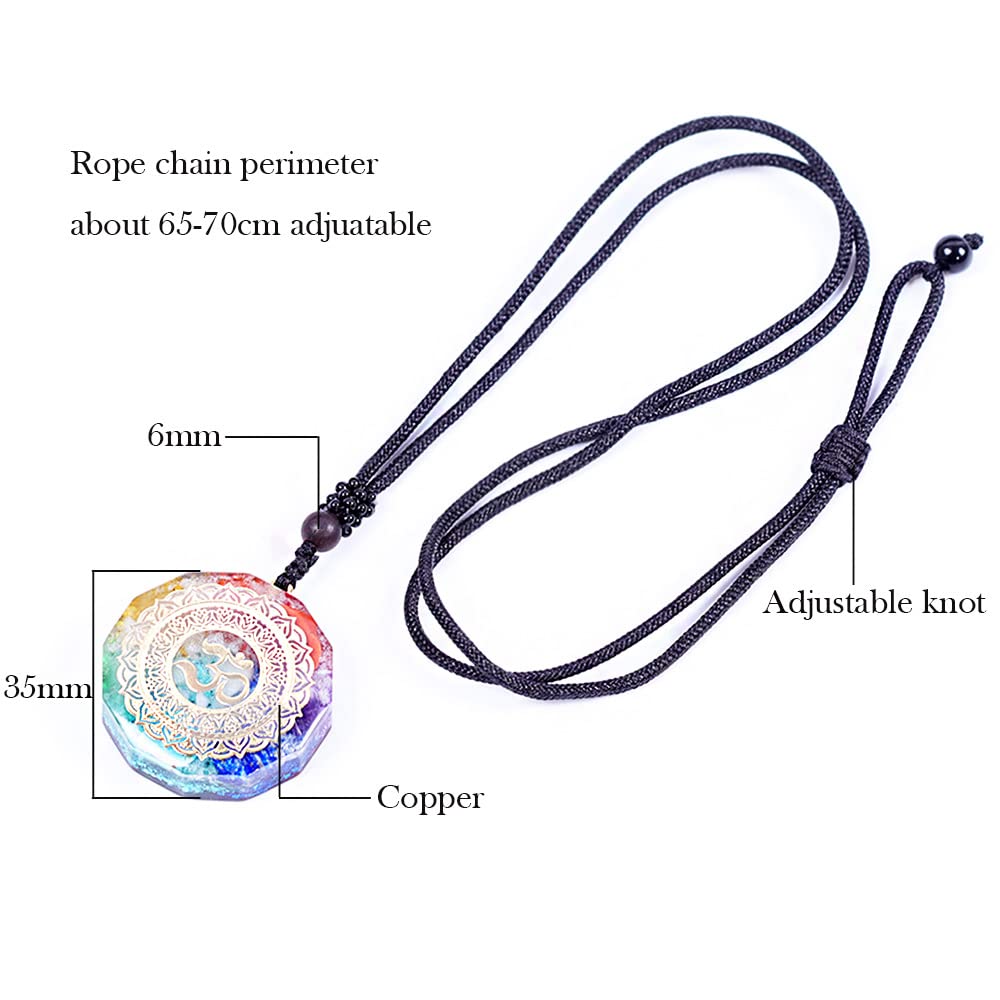 Day Day Up orgonite pendant craftsmanship highlighting artisan details.