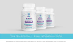 Close-up of Mind+ capsules with glossy coating suggests easy daily intake.