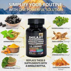 DCRWVCTON Ginseng and Cordyceps for stamina support
