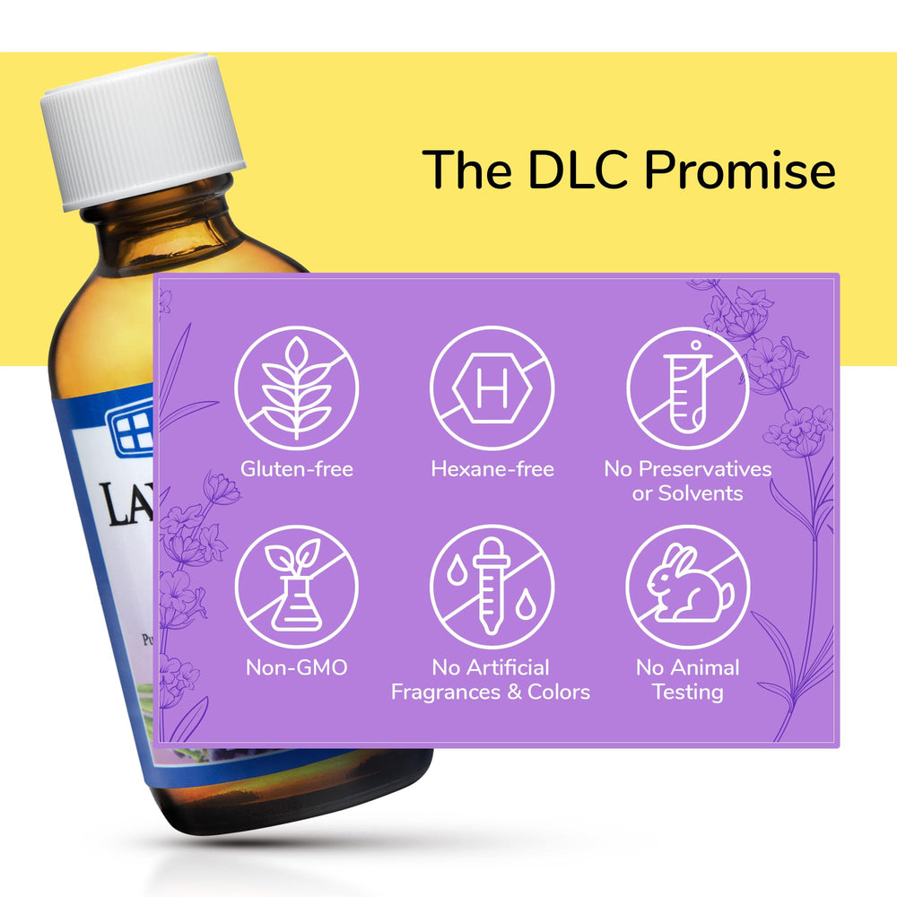 De La Cruz lavender oil pour enables easy diffuser drops