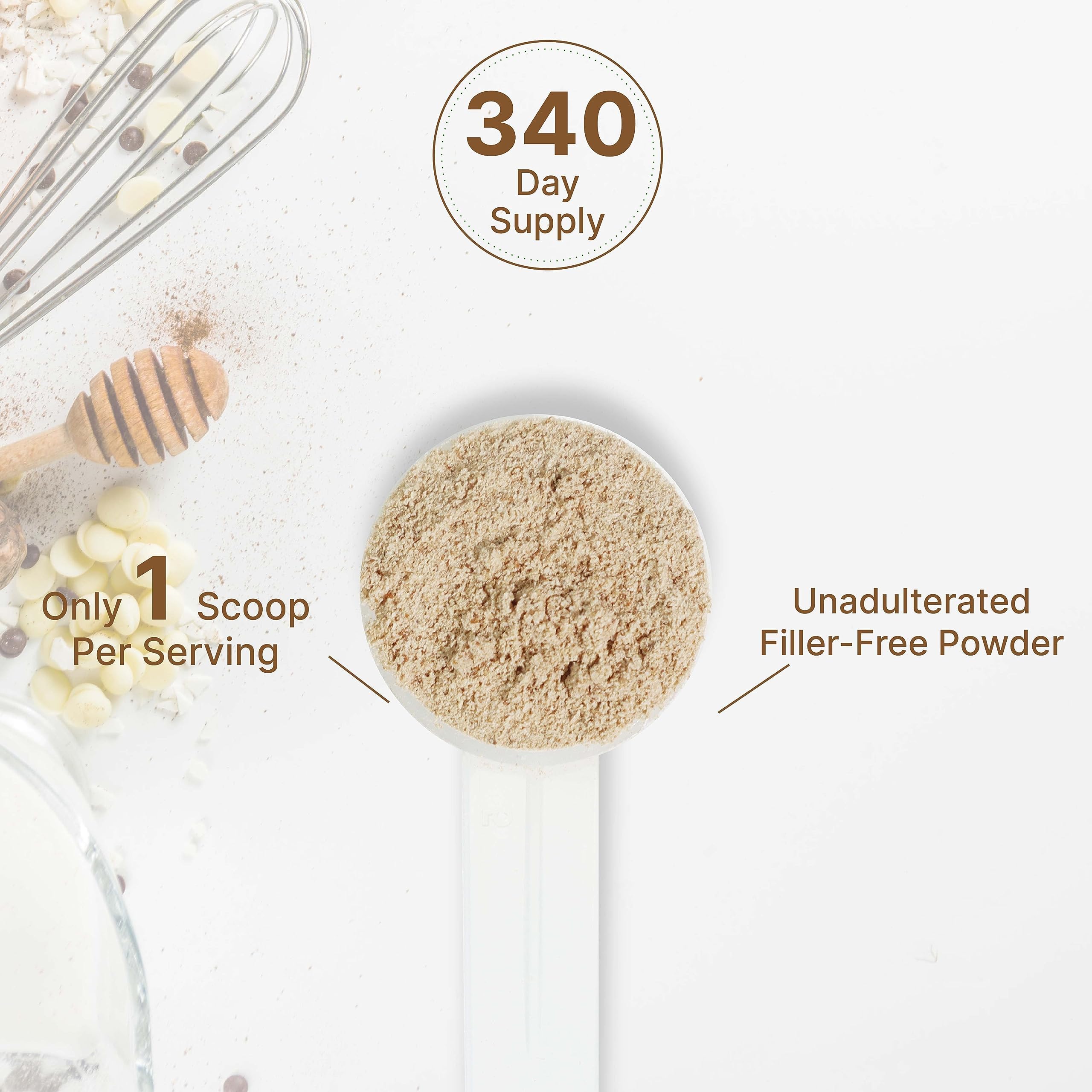 DEAL SUPPLEMENT 10-in-1 ingredients label highlights key mushrooms