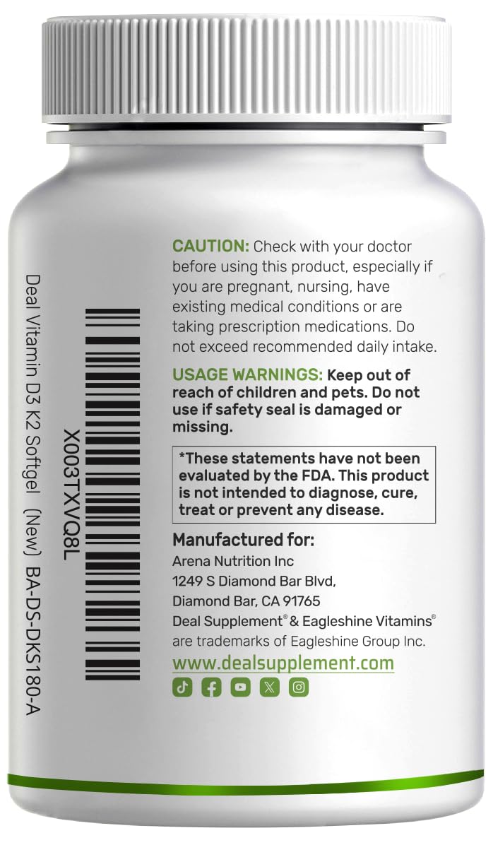 DEAL SUPPLEMENT 250 count bottle signaling value for regular use