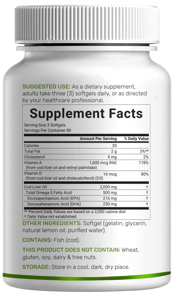 DEAL SUPPLEMENT 80-day supply in a convenient bottle