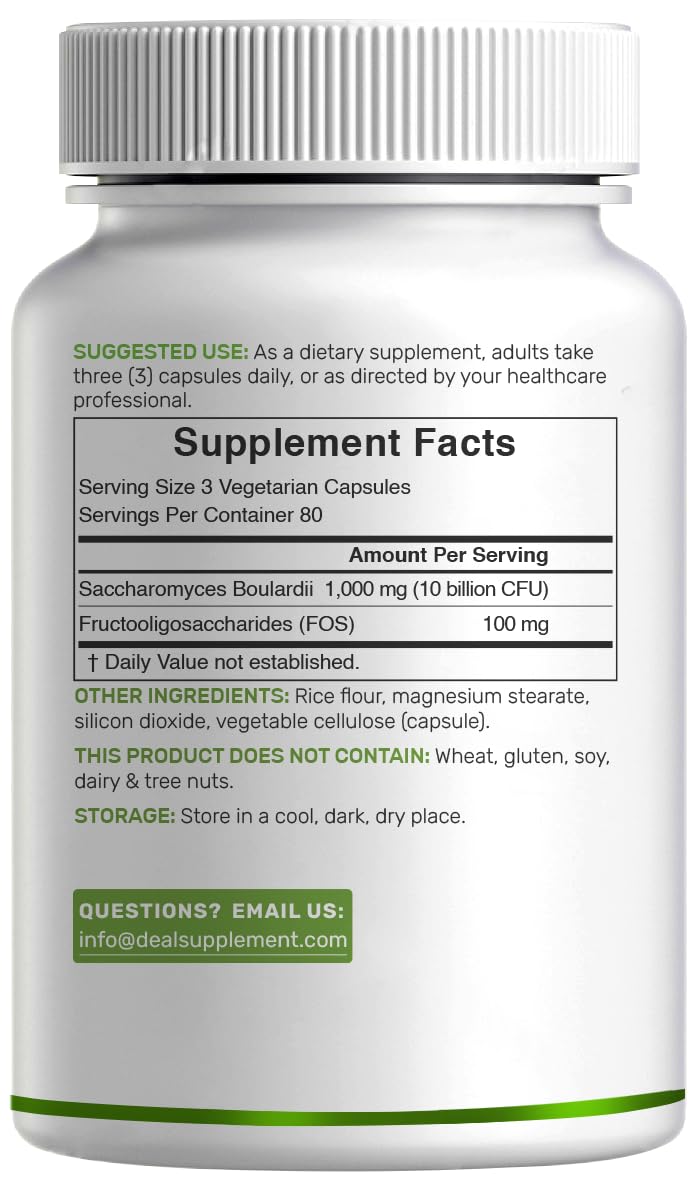 DEAL SUPPLEMENT allergen-free packaging emphasizes non-GMO and gluten-free features.