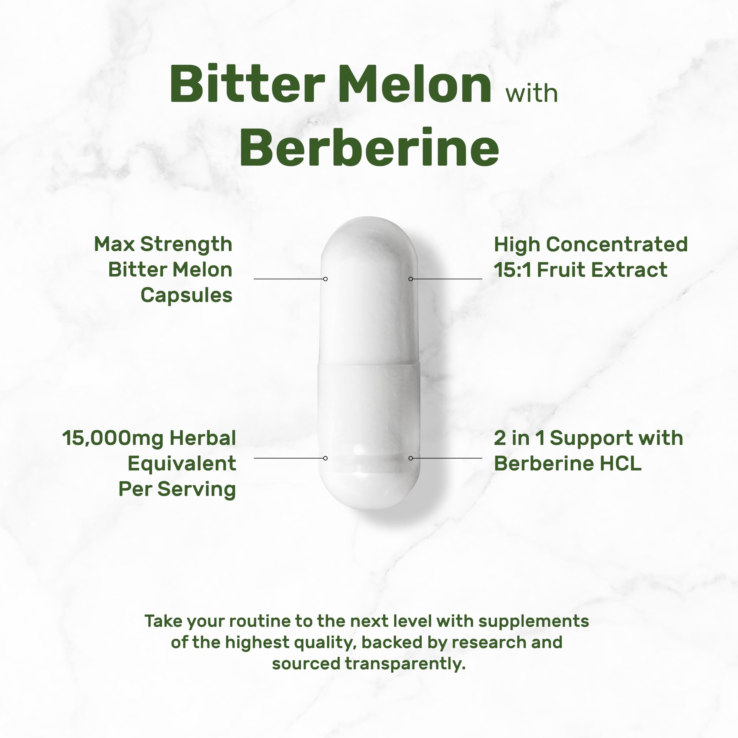 Deal Supplement Berberine HCL capsule for easy Berberine delivery