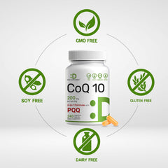 DEAL SUPPLEMENT CoQ10 PQQ pills: compact capsules for a simple daily routine