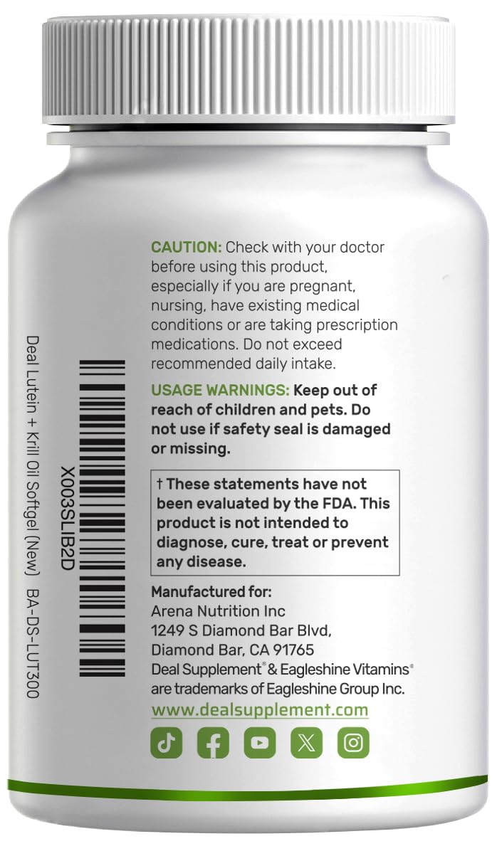 DEAL SUPPLEMENT daily-use bottle on shelf suggests easy routine