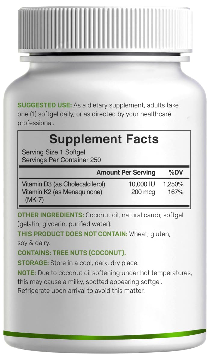 DEAL SUPPLEMENT Bottle label shows 250 count and easy swallow design