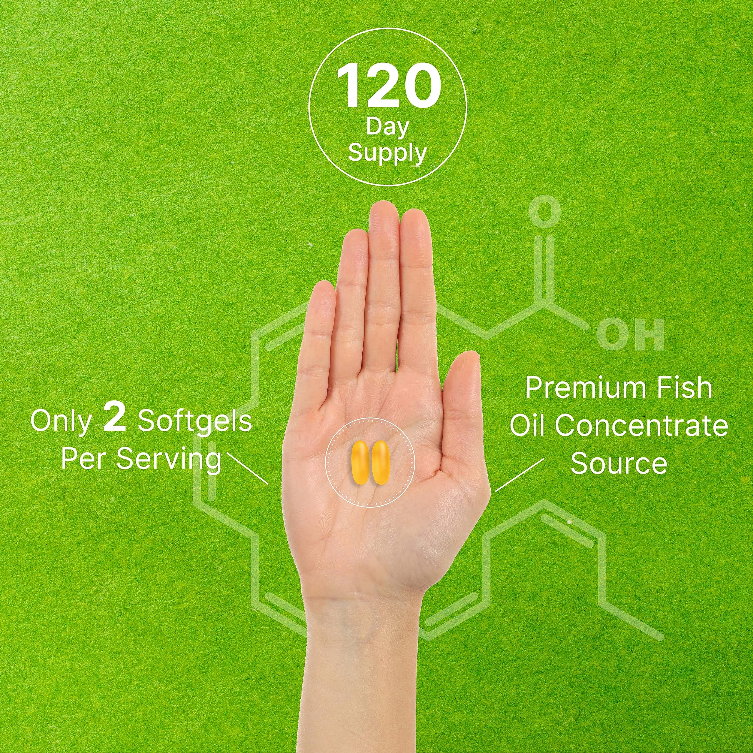 DEAL SUPPLEMENT DHA third-party tested non-GMO and allergen-free formulation on label.
