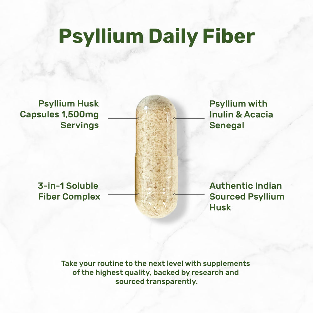 DEAL SUPPLEMENT inulin-acacia complex label shows plant-based prebiotic blend.