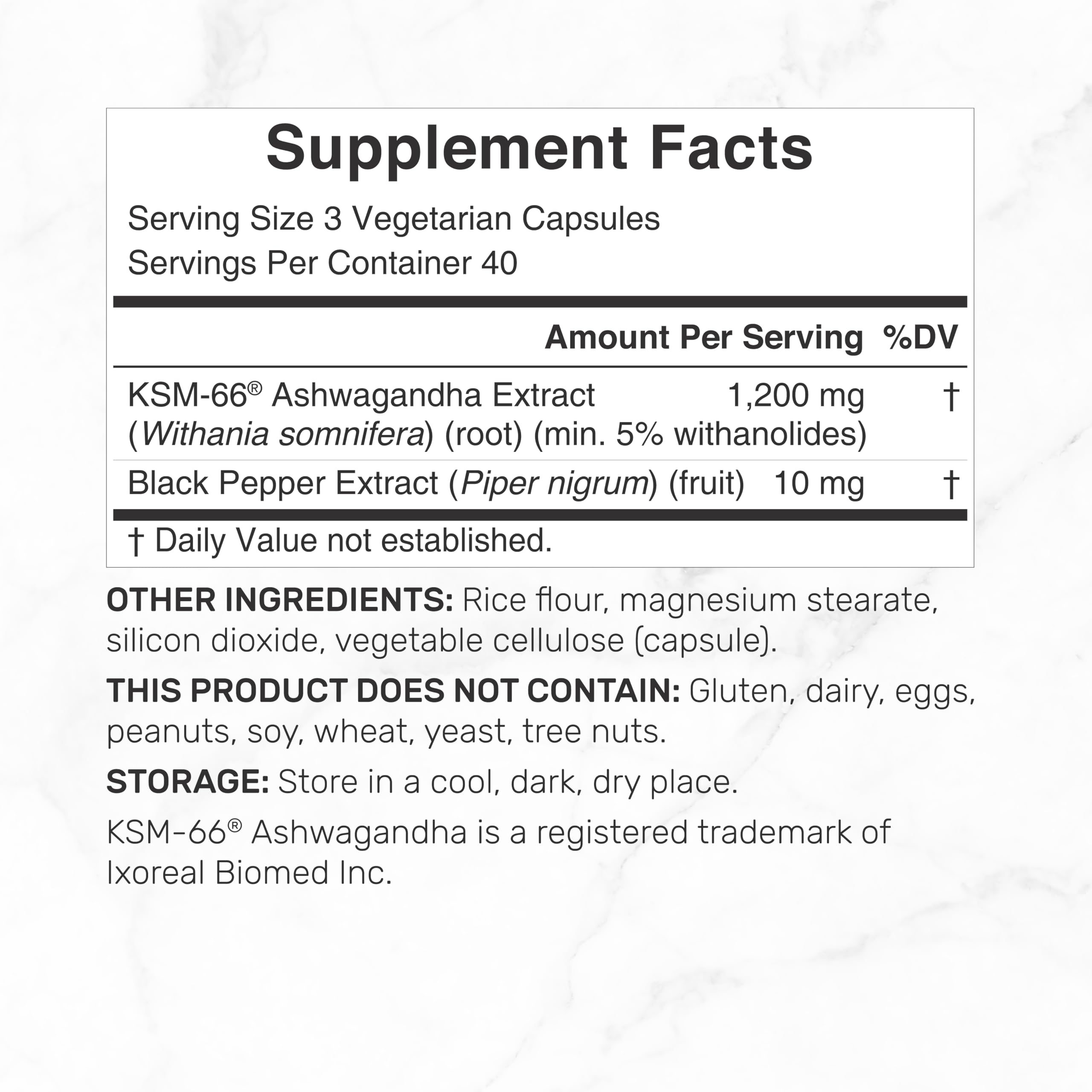 DEAL SUPPLEMENT KSM66 Ashwagandha capsules for daily balance and energy