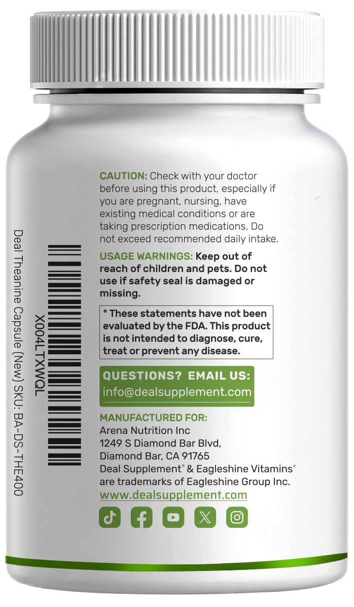 DEAL SUPPLEMENT Work desk scene shows calm focus using L-Theanine.