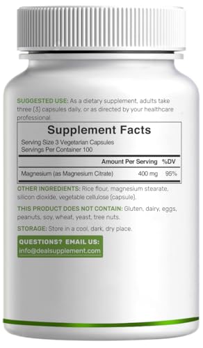 DEAL SUPPLEMENT 300 veggie capsules pack for long-lasting supply