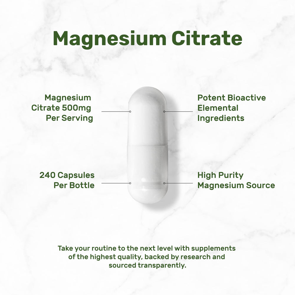 DEAL SUPPLEMENT Magnesium Citrate label closeup confirms non-GMO and purity