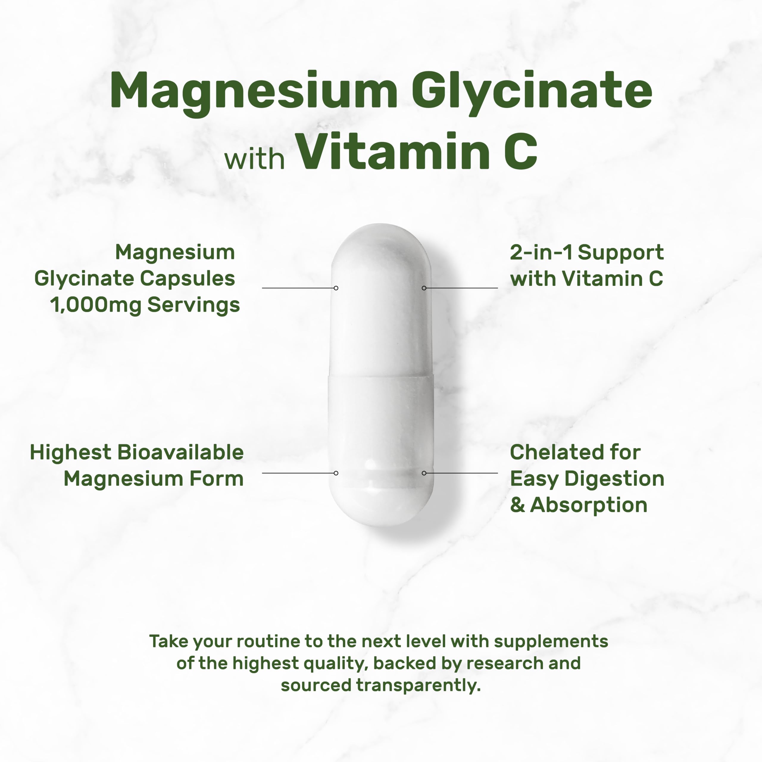 DEAL SUPPLEMENT Bottle label highlights 1000mg per serving and 240 capsules.