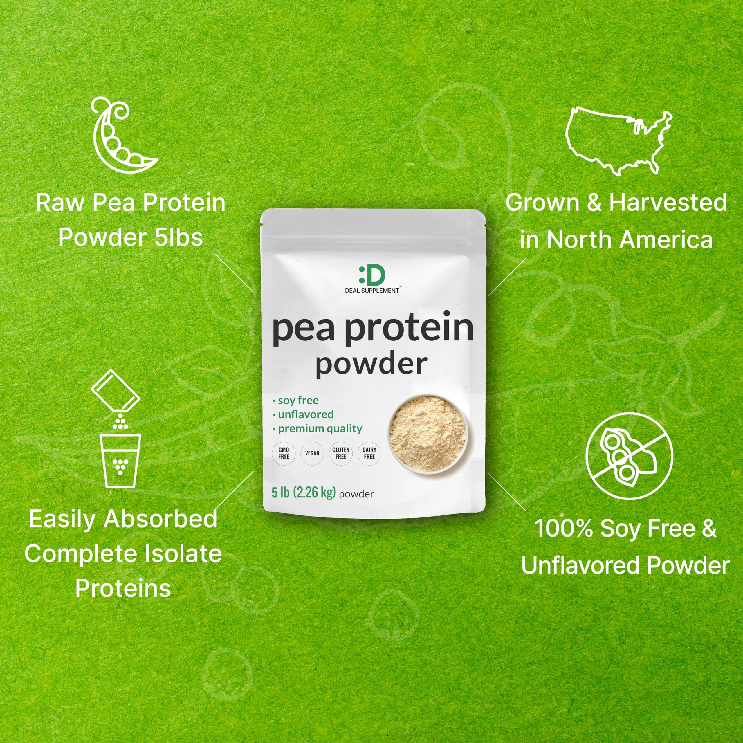 Deal Supplement pea protein in baking dish shows versatile ingredient for recipes