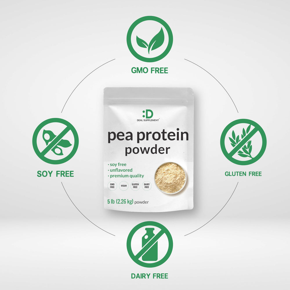 Deal Supplement pea protein shake serving demonstrates convenient high-protein mix