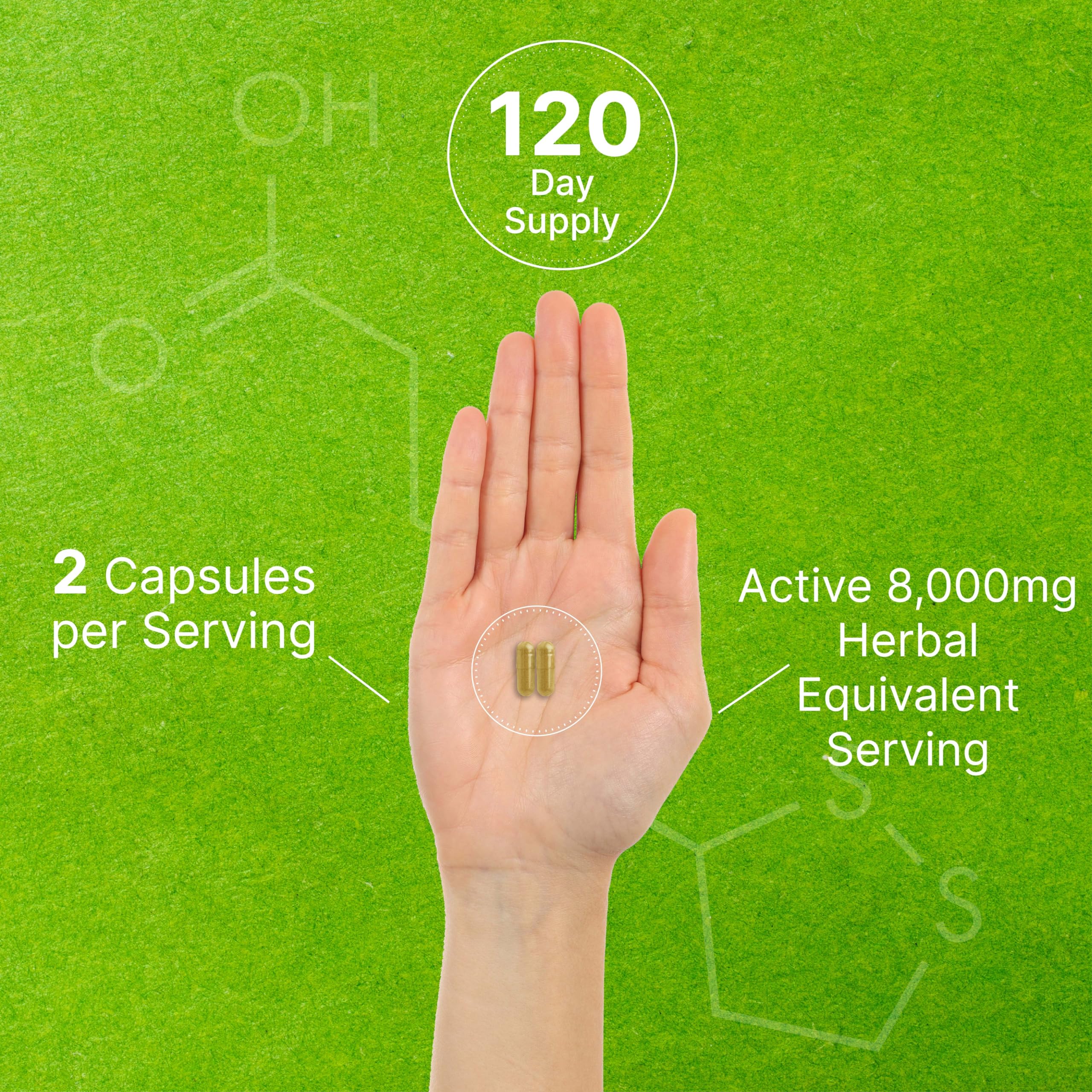 Deal Supplement Shiitake extract ingredient panel for rich antioxidant profile.