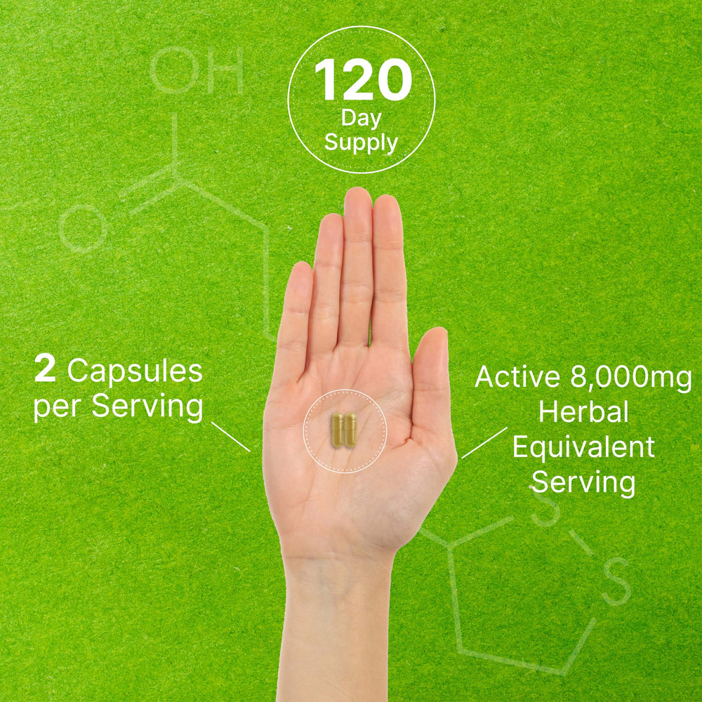 Deal Supplement Shiitake extract ingredient panel for rich antioxidant profile.