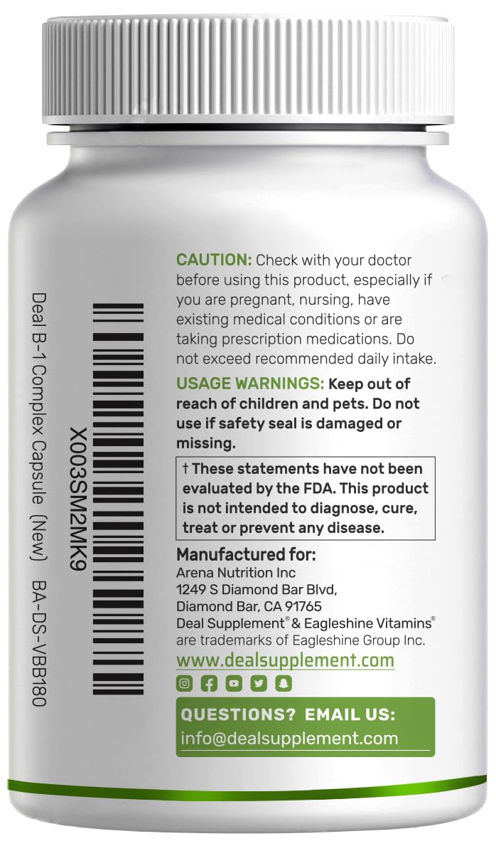 Deal Supplement third-party tested seal assures quality and purity.