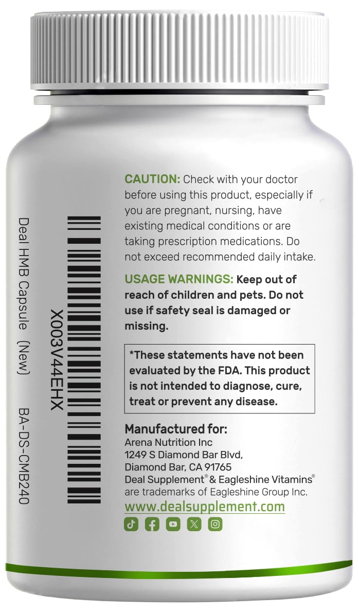 60-day supply with 240 capsules packaged by Deal Supplement.
