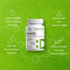 Athlete in gym using Deal Supplement HMB during a workout.