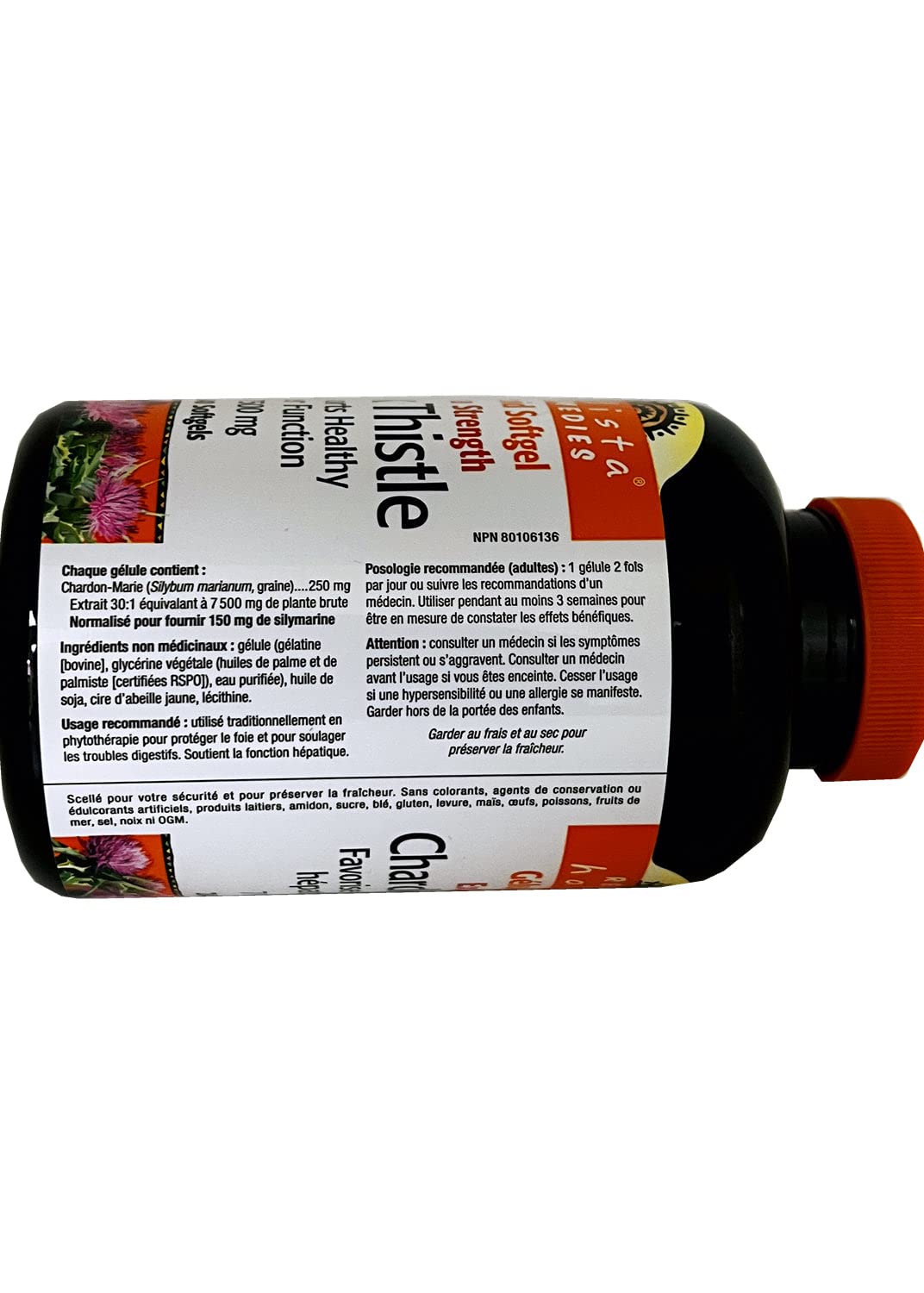 Gluten-free, dairy-free Decatela Holista softgels for sensitive diets.