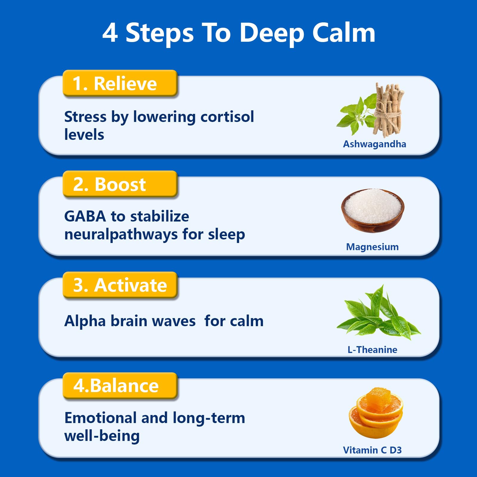 Decatela HyperCalm dissolving powder in a glass supports a calm evening.