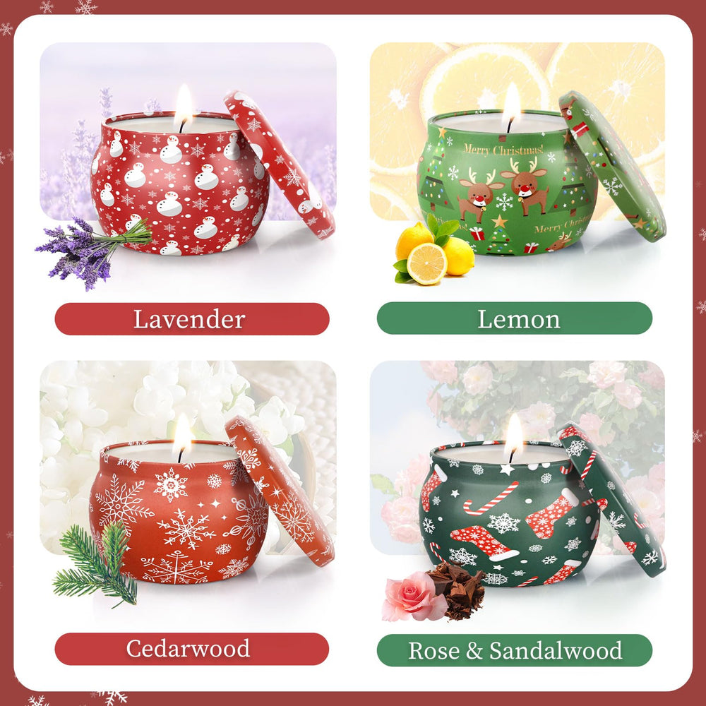 DeckTheHalls lemon candle jar for energizing kitchen moments.