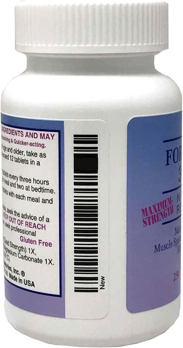 Dee Cee Laboratories Formula 303 bottle with label highlighting gluten-free formula