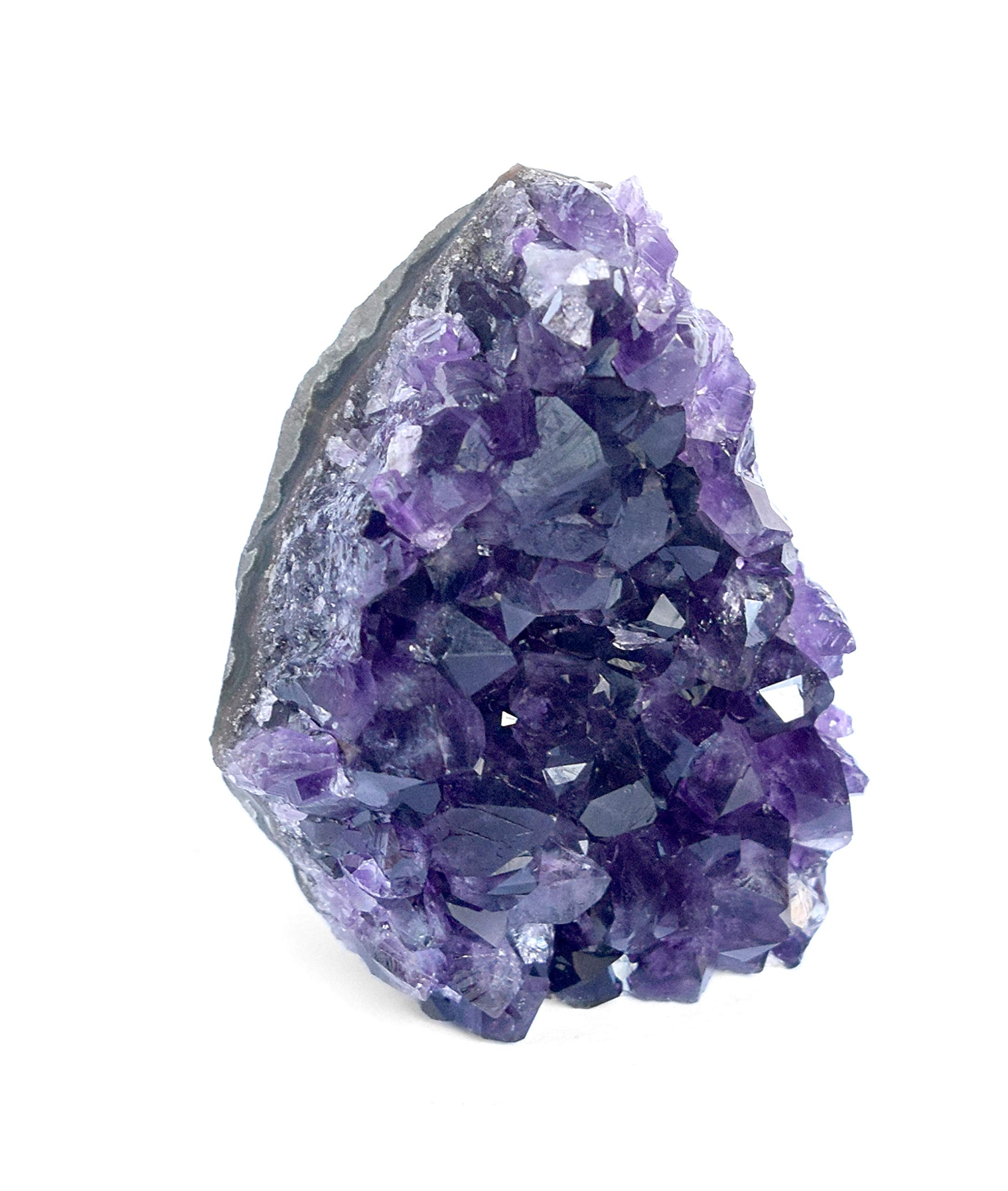 Deep Purple Project extra-large amethyst geode from Uruguay enhances living spaces.