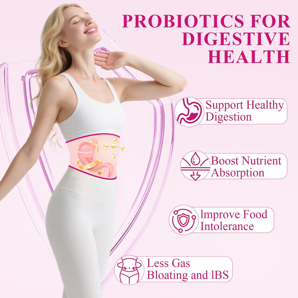Deepure Probiotics for Women delayed-release capsules for targeted delivery.