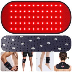 Deerbaba red light therapy body pad with dual wavelengths for targeted relief.