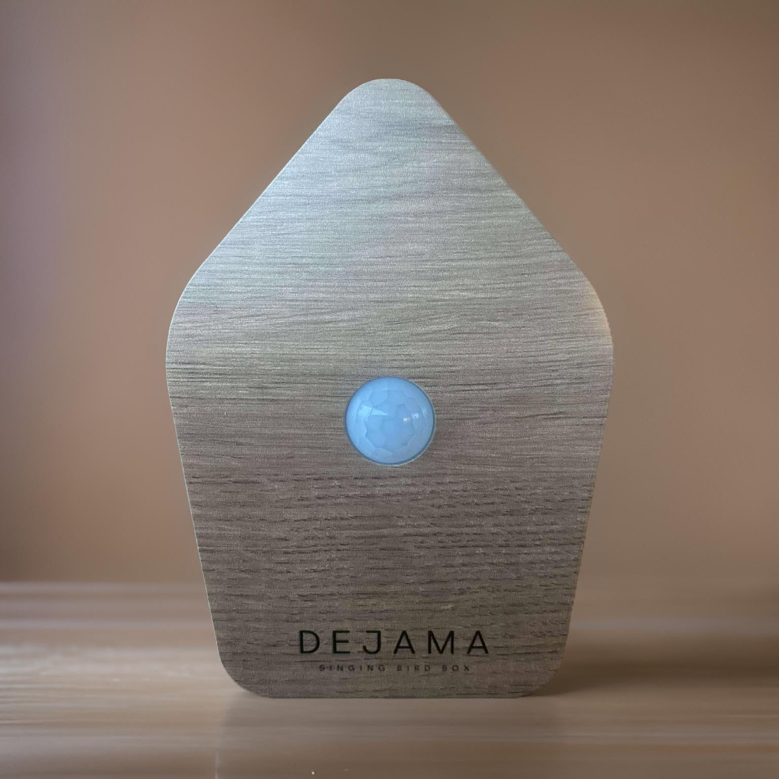 Dejama Singing Bird Box battery compartment supports hours of play with 3 AAA batteries.