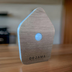 Dejama Singing Bird Box in nursery or bathroom creates peaceful ambience without intrusion.