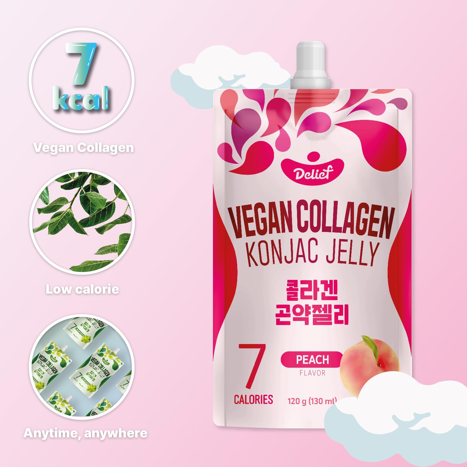 DELIEF 120g packaging box with ten-pack display.
