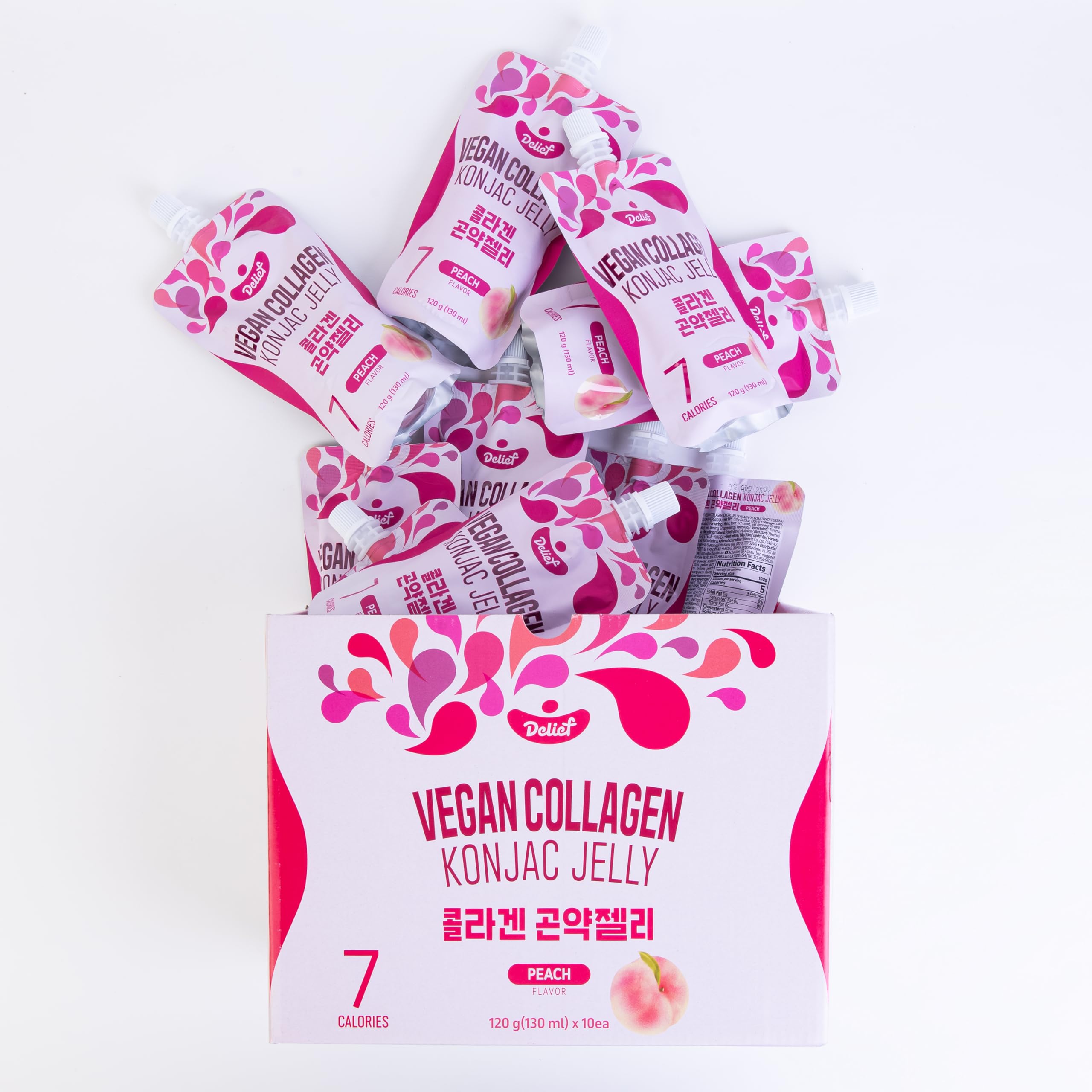 DELIEF Korean quality label signals trusted healthy snack.