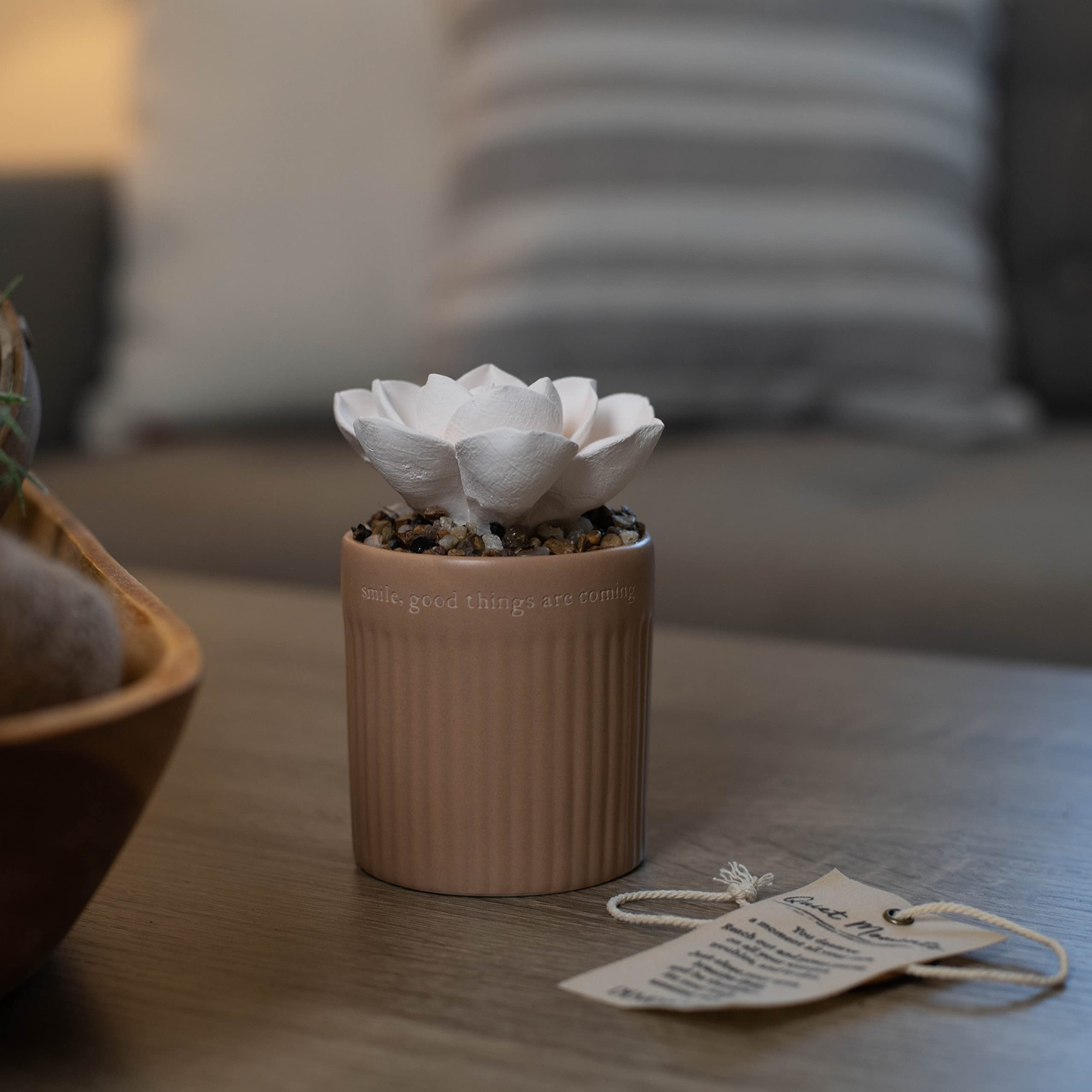 Demdaco Quiet Moments packaging ready as a gift-ready diffuser