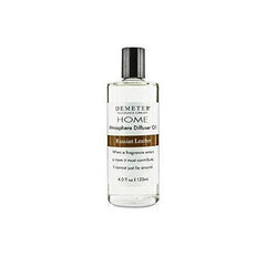 Demeter Atmosphere diffuser oil in Russian Leather creates a warm living room ambiance