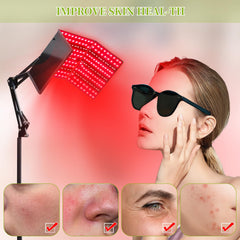 Derlights 660nm red light emission for targeted sessions