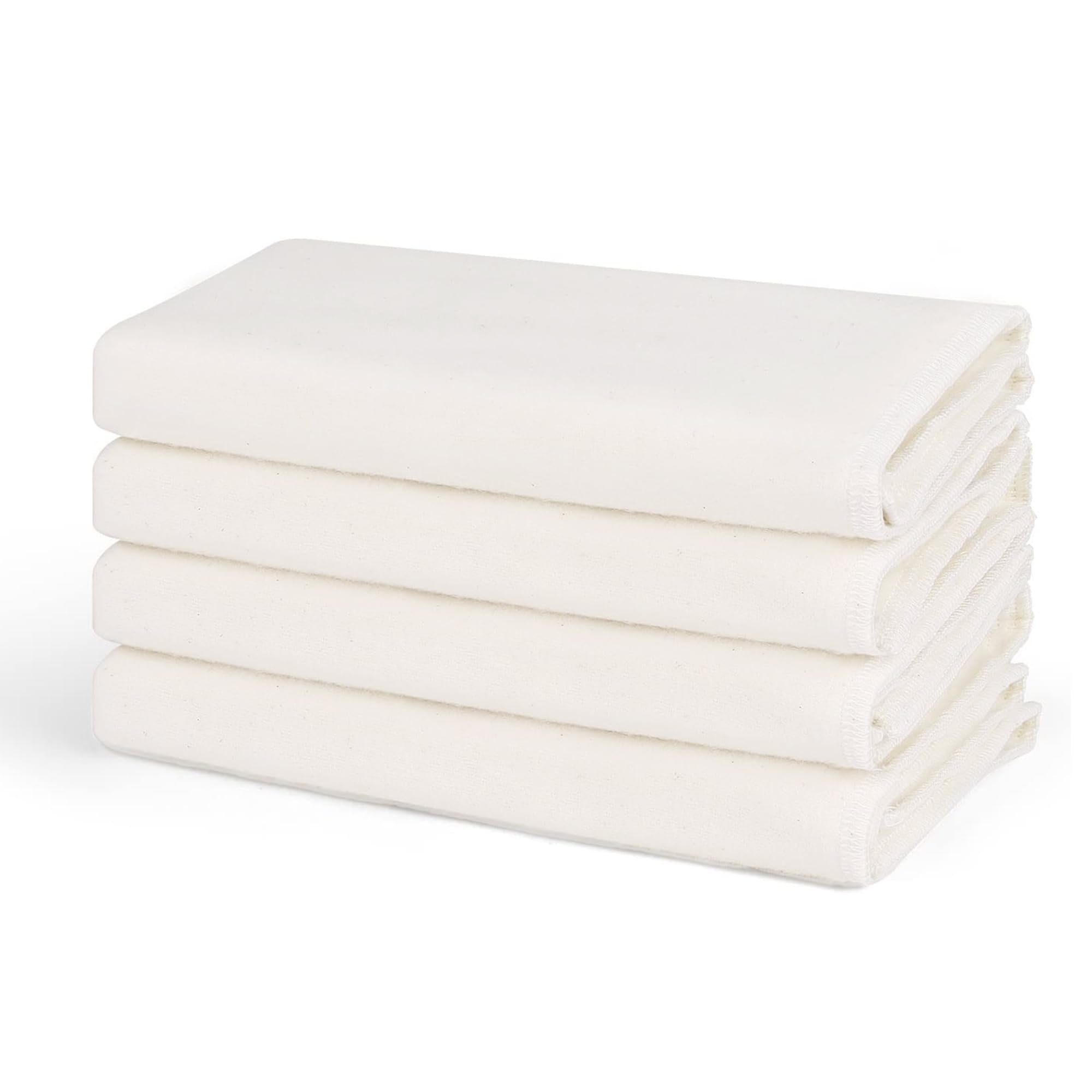 DEROWN unbleached cotton flannel offers soft touch ideal for sensitive skin during oil packs.
