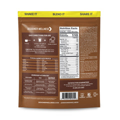 Designer Wellness Designer Whey scoop-dispense ensures accurate 20 g protein per serving