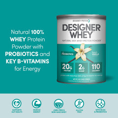 Designer Wellness Designer Whey scoop precise serving measurements for consistency