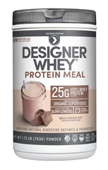 Designer Wellness Organic Superfood Carbs bag highlighting gluten-free energy support