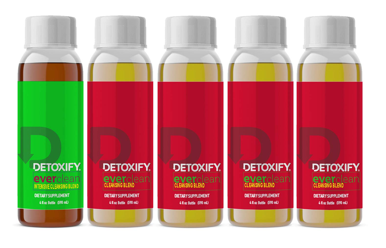 Detoxify Ever Clean sticker and bag included for organized lifestyle moments