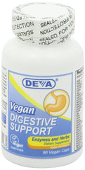 DEVA herb-and-enzyme blend for gut-friendly digestion.