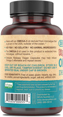 DEVA microalgae DHA-EPA source visual highlighting plant-based omega-3 origin