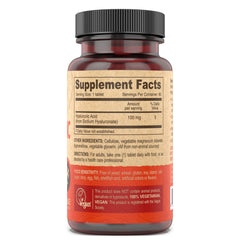 DEVA Vegan HA tablets close-up small and easy to swallow for daily hydration