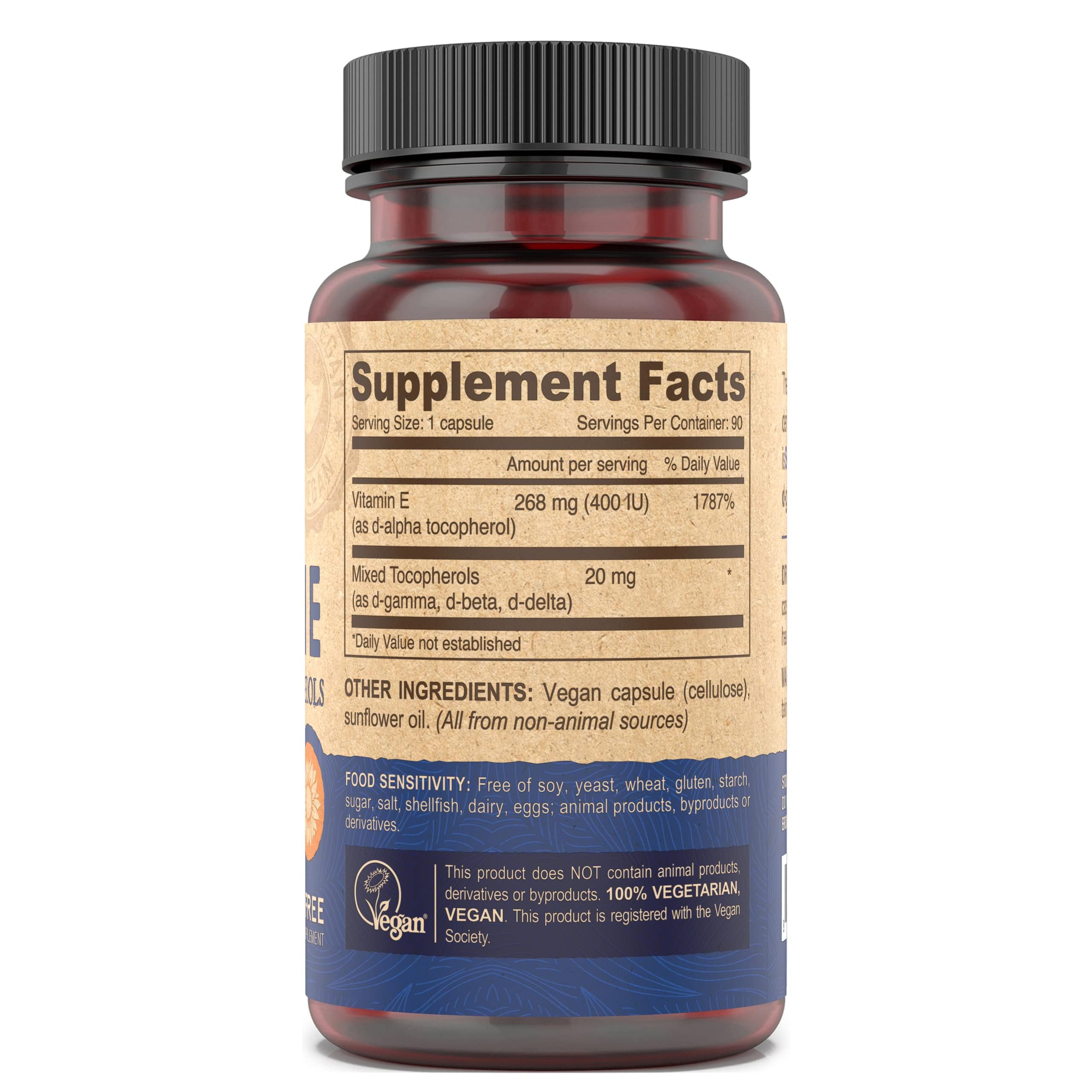 DEVA vegan soy-free label indicating allergen-friendly formulation